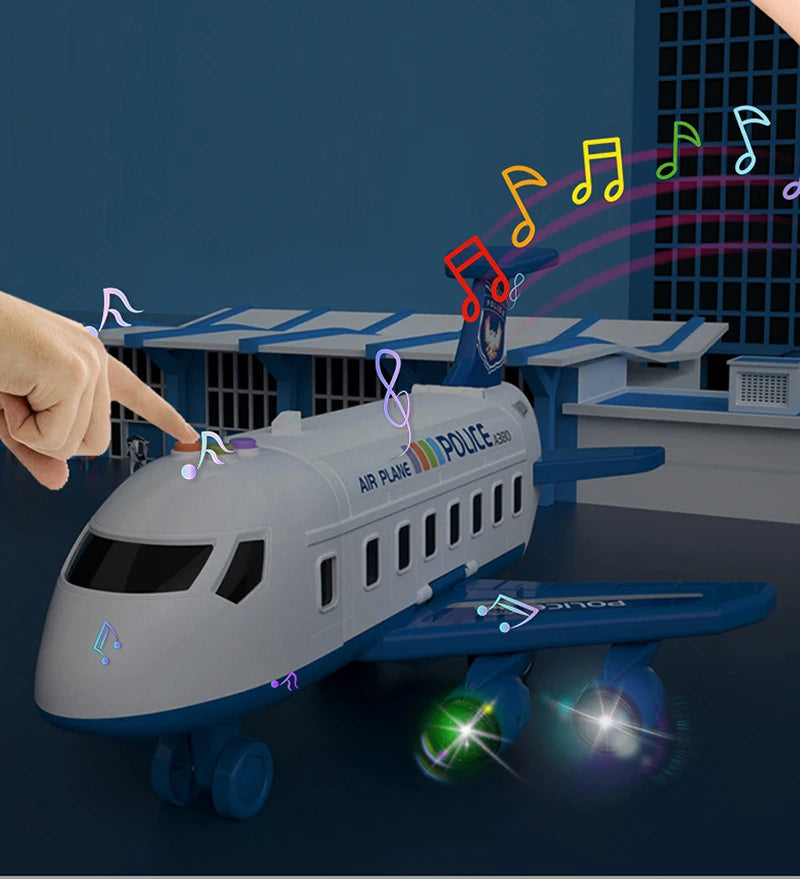 Sky Adventure: Inertia Passenger Plane Toy