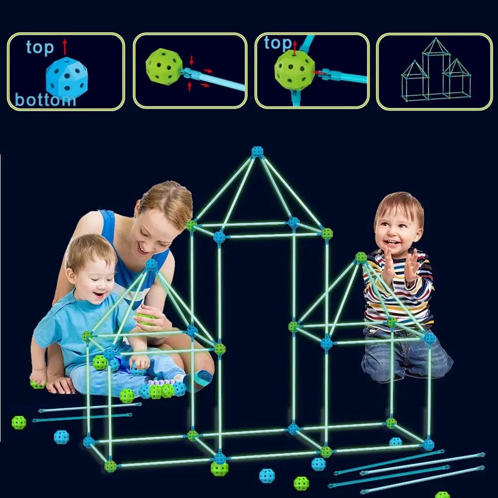 STEM Glowing Fortbuilder