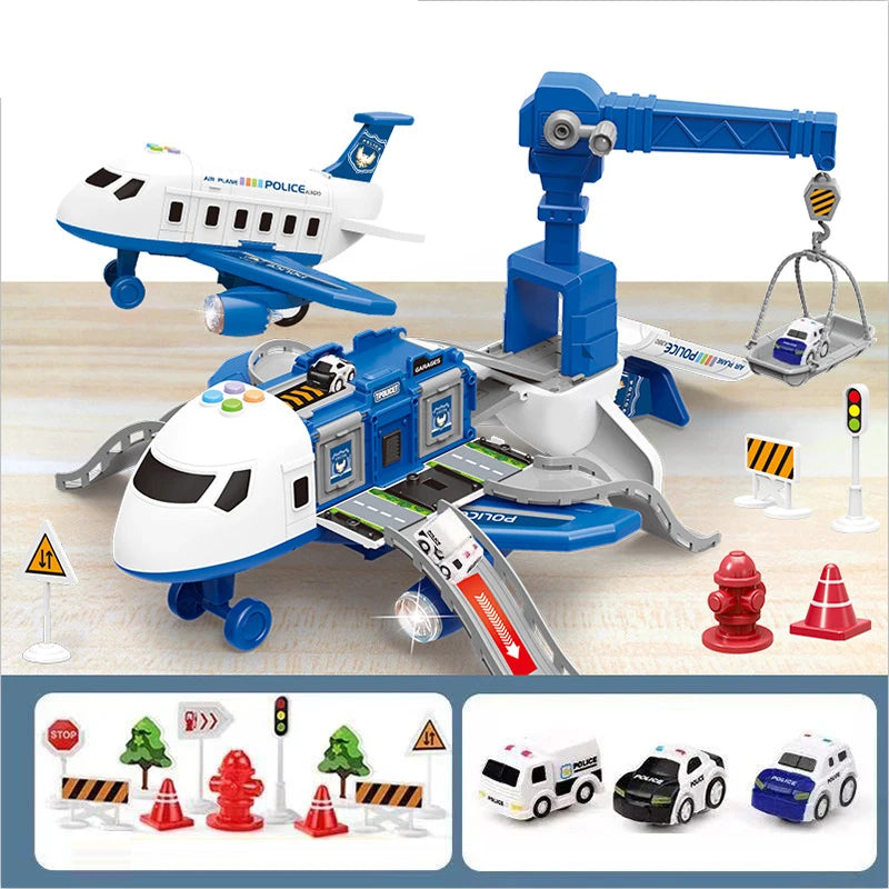 Sky Adventure: Inertia Passenger Plane Toy