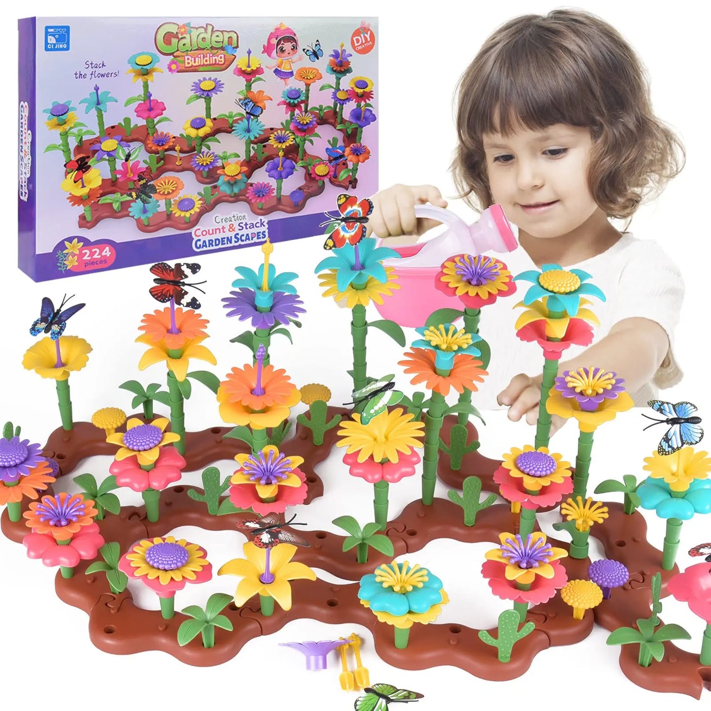 STEM Bloom: Flower Garden Building Adventure