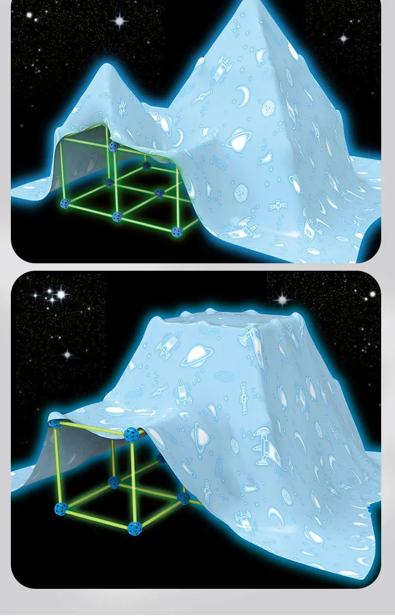 STEM Glowing Fortbuilder
