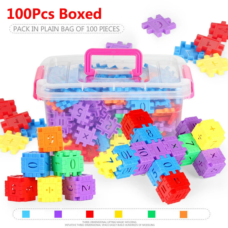 STEM 100pcs NumberBlocks