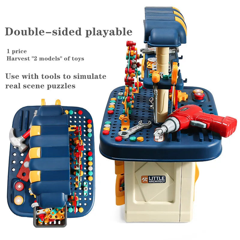 Ultimate DIY Repair Tool Bench: 246-Piece Kids Drill & Screwdriver Set