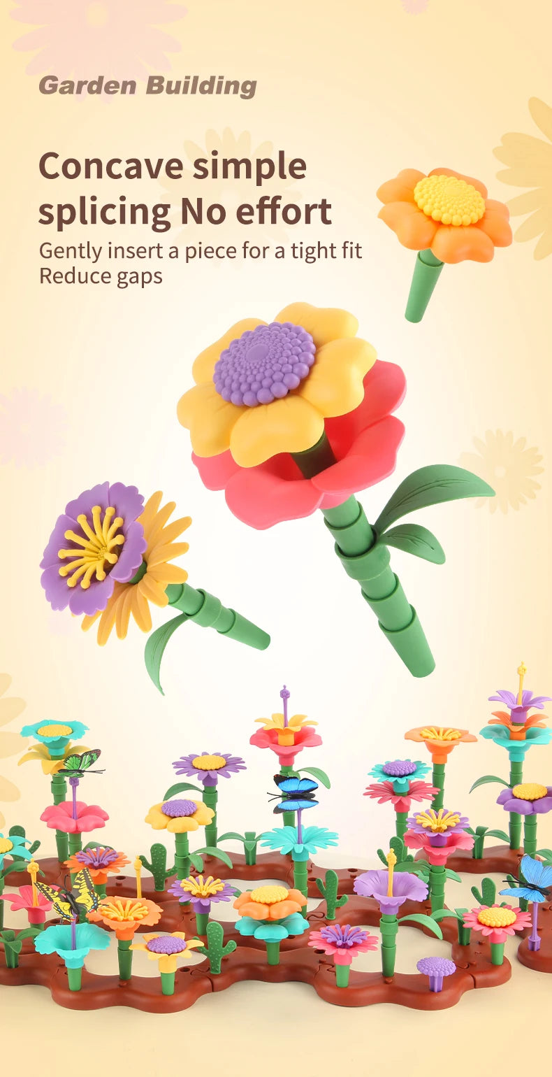 STEM Bloom: Flower Garden Building Adventure