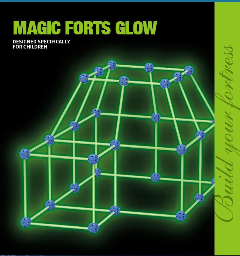 STEM Glowing Fortbuilder