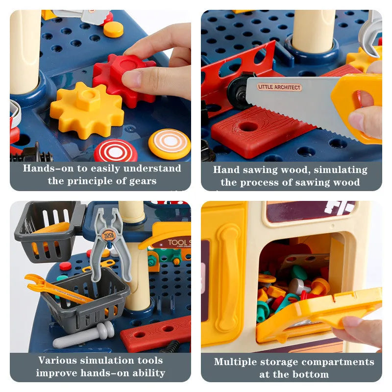 Ultimate DIY Repair Tool Bench: 246-Piece Kids Drill & Screwdriver Set