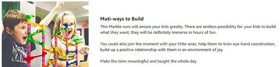 3D Marble Run Adventure Set
