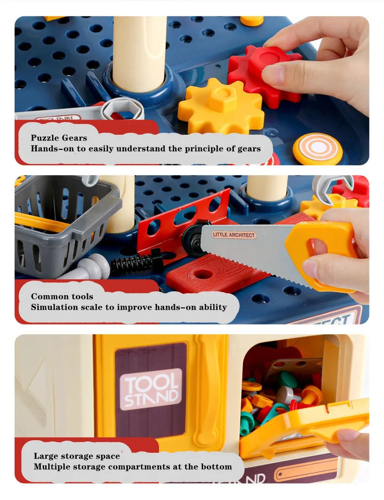 Ultimate DIY Repair Tool Bench: 246-Piece Kids Drill & Screwdriver Set