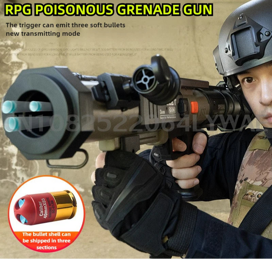 RPG Mortar Toy Launcher Missile Simulation