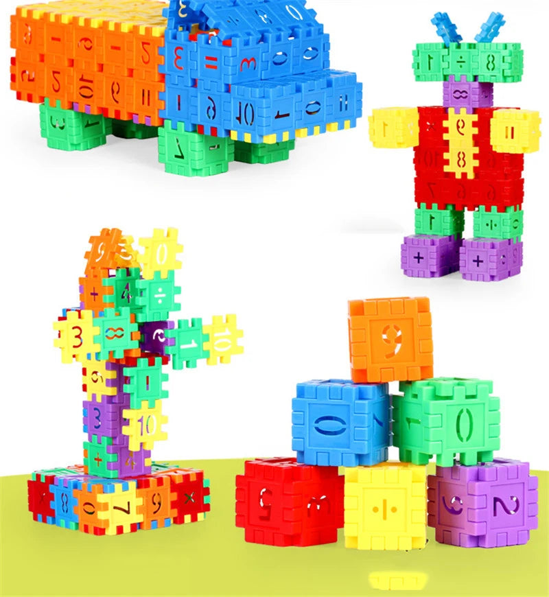STEM 100pcs NumberBlocks
