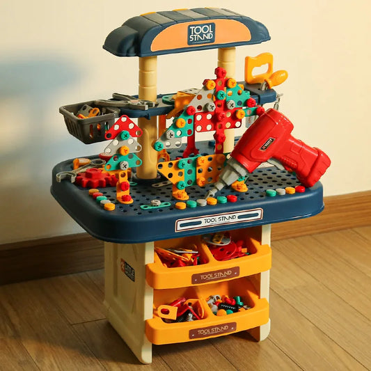 Ultimate DIY Repair Tool Bench: 246-Piece Kids Drill & Screwdriver Set