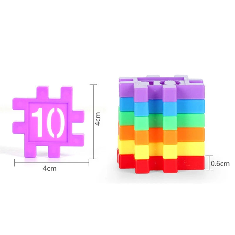 STEM 100pcs NumberBlocks