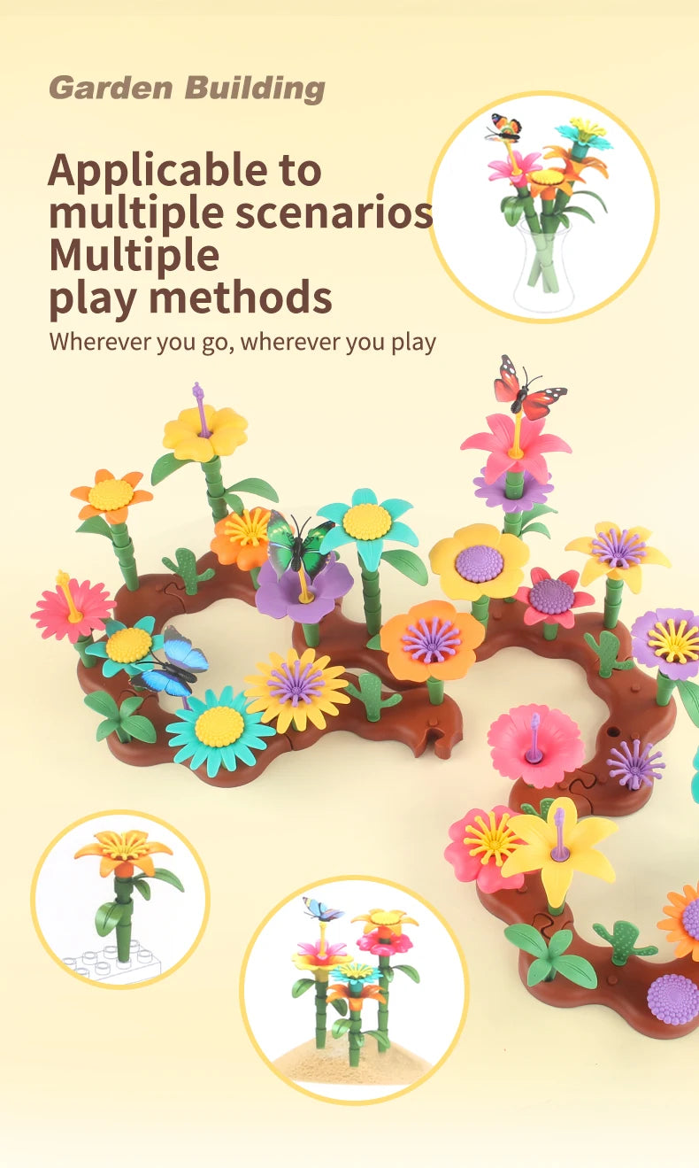 STEM Bloom: Flower Garden Building Adventure