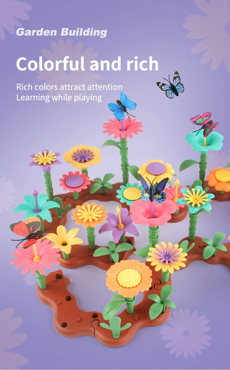 STEM Bloom: Flower Garden Building Adventure