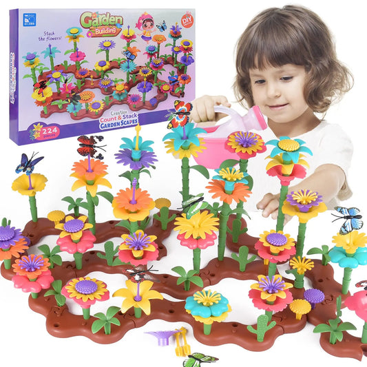 STEM Bloom: Flower Garden Building Adventure
