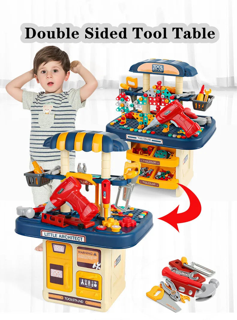 Ultimate DIY Repair Tool Bench: 246-Piece Kids Drill & Screwdriver Set