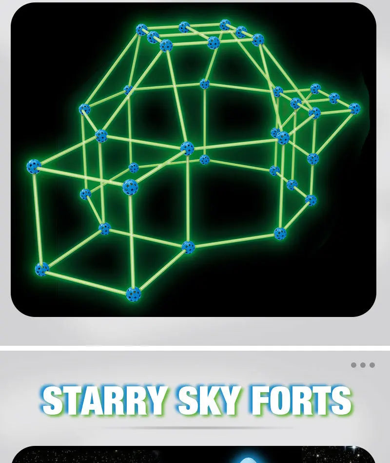 STEM Glowing Fortbuilder