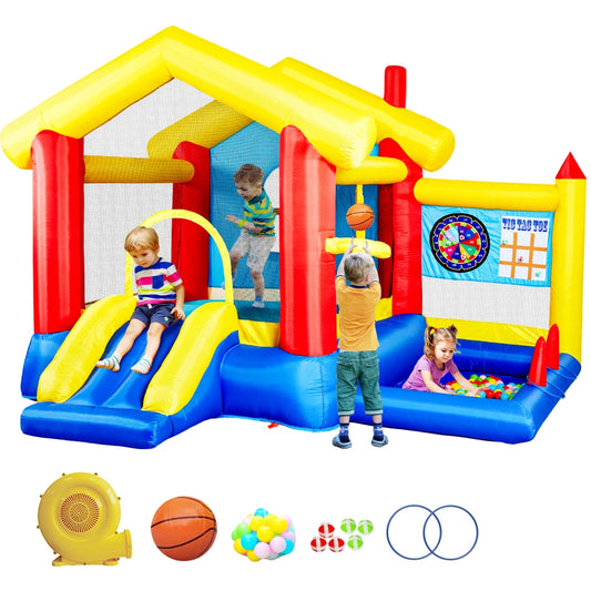 Ultimate Fun Zone: 8-in-1 Inflatable Bounce House Adventure