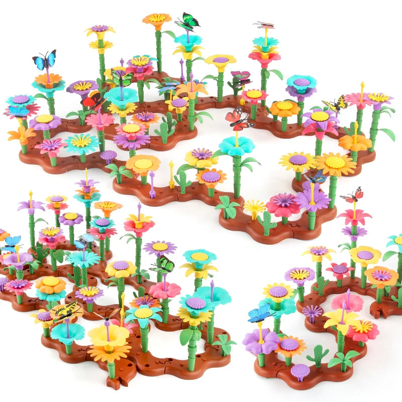 STEM Bloom: Flower Garden Building Adventure